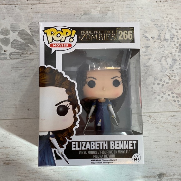 Funko Pop Elizabeth Bennet #266 Pride Prejudice Zombies Figure - Picture 1 of 8